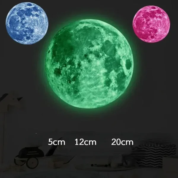 3D Luminous Moon - Image 2