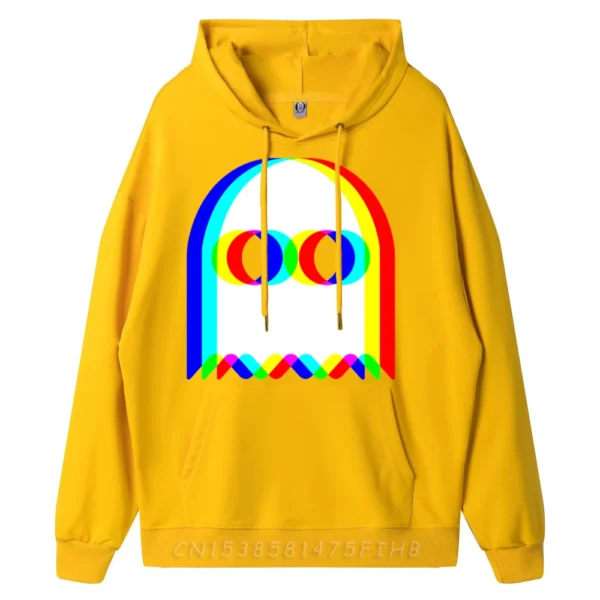 Stylized Ghost Hoodie - Image 4