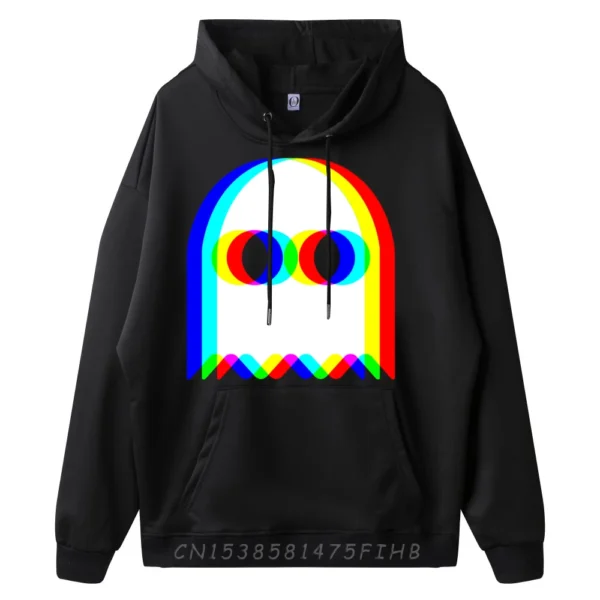 Stylized Ghost Hoodie - Image 2